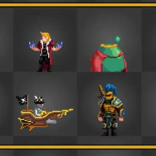 I will create animated pixel art characters for your games